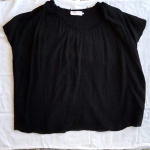 Hatch Maternity Black Tunic One Size O/S